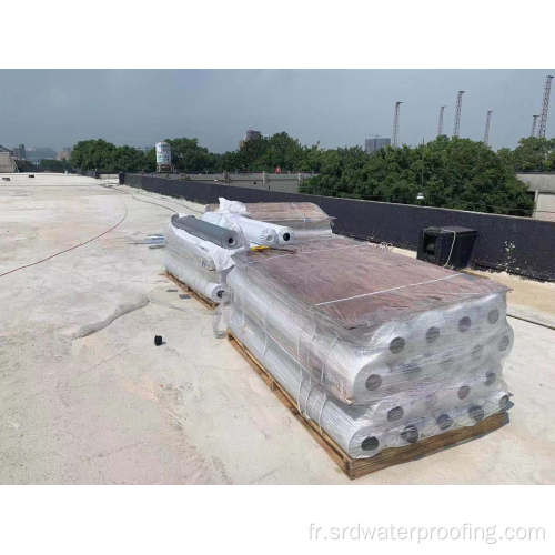 Membrane de toiture imperméable en PVC pour toit